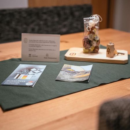Zum Sonnentor App Larix Lägenhet Lutago Exteriör bild